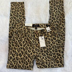 Judy Blue leopard print jeans. Size 3/26.